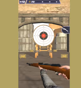 3D FPS Target Shooting Training Gameplay Images 1