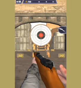3D FPS Target Shooting Training Gameplay Images 3