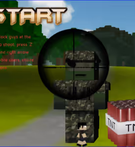 Block Craft Defense Zombie Drop Gameplay Images 1