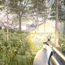 Soldier of Ruins FPS Game in Temple