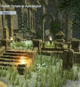 Soldier of Ruins FPS Game in Temple Gameplay Images 1