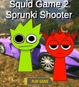Squid Game 2 Sprunki Shooter Gameplay Images 1
