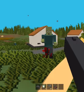 Zombie Craft io Gameplay 1